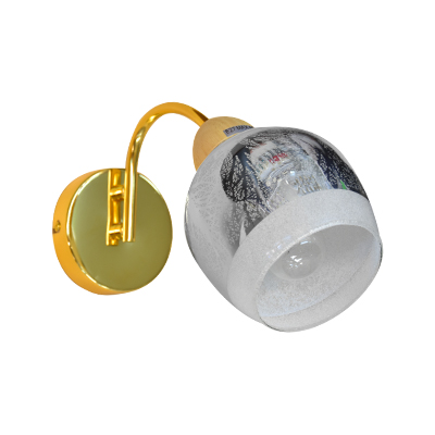 APPLIQUE,130mm MMB24034-1 AVEC AMPOULE 4W E27 2700K 220V-240V MAX.40W  (RITL)