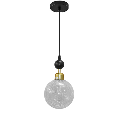 LAMPE SUSPENDU, 40W 85-265V 50/60Hz AVEC AMPOULE E27  150mm THD30550B-1 (RITL)
