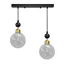LAMPE SUSPENDU,450x150mm THD30550B-2 AVEC AMPOULE E27 4W 2800K 220V50/60Hz  (RITL)