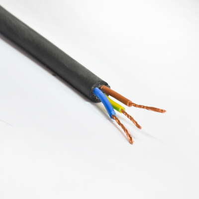 CABLE INDUSTRIEL FLEXIBLE NOIR  300/400V 3G1,5MM² H07RNF (B-MR-V/J) (VTN)/M  TURQUIE