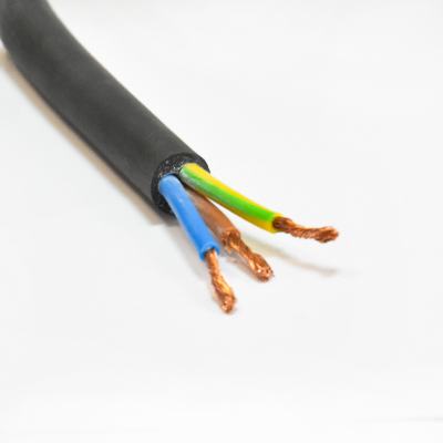 CABLE INDUSTRIEL FLEXIBLE NOIR  300/400V 3G4MM²  H07RNF (B-MR-V/J) (VTN) /M TURQUIE