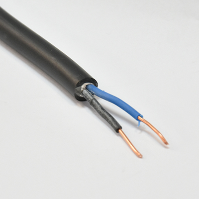 CABLE INDUSTRIEL RIGIDE NOIR 0,6/1KVA  2X1,5MM² N2XY (B-N) (VTN)/M  TURQUIE