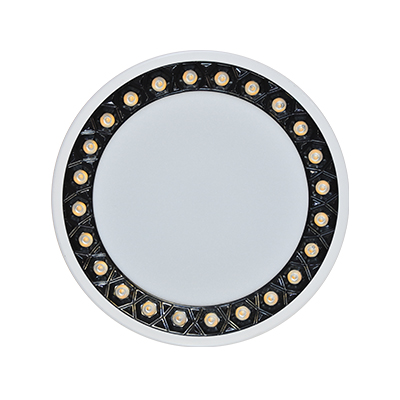 PLAFONNIER LED ROND ENCAS  PB33-R12W+12W COLOR:WH+WW 85-265V 50/60Hz (RITL)