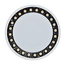 Plafonnier LED encastre rond 18W blanc chaud PB33-R18W+ color:wh+ 75-205mm 85-265V 50/60Hz (RITL)