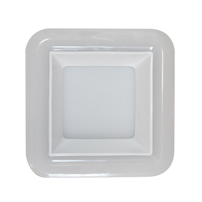 PLAFONNIER LED CARRE ENCAS DA03-S12W COLOR:WH 85-265V 50/60Hz  (RITL)
