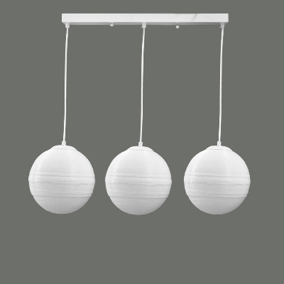 LAMPE SUSPENDUL500xD150mm - THD60001B-3 AVEC AMPOULE 4W E27 2700K 220V 50/60Hz (RITL)