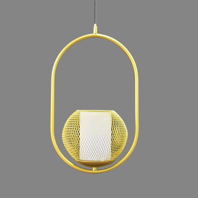 LAMPE SUSPENDUL250xW200xH400mm - MD79477-1A AVEC AMPOULE 4W E27 2700K 220-240V  (RITL)
