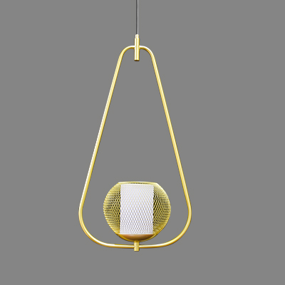 LAMPE SUSPENDUL320xW200xH570mm - MD79475-1A AVEC AMPOULE 4W 220V-240V E27 2700K  (RITL)