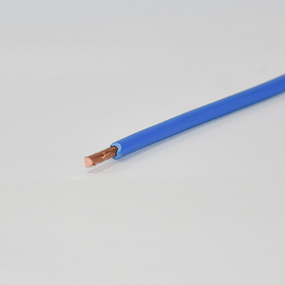 FIL ISOLE RIGIDE HO7VU  4MM  BLUE (CKR)  /M