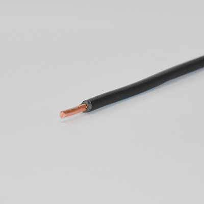 FIL ISOLE RIGIDE HO7VU  4MM  NOIR (CKR)  /M
