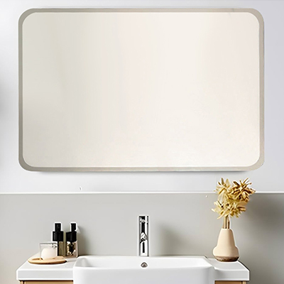 MIROIR  SALLE DE BAIN  W. 60 x H. 80 cm RECTANGLE SANS LUMIERE LED 1010908005