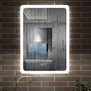 MIROIR  SALLE DE BAIN LED SANS CADRE, ANTI-BUEE W 60 x H. 80 cm RECTANGLE IP20 4000 K AC 110-240 V/DC 12 V 1010909005