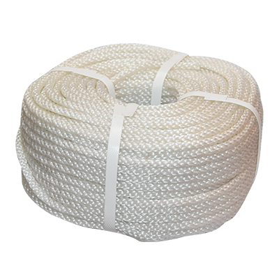 CORDE NYLON 8MM BLANC 100 YARD RLX 91,45M (UE)