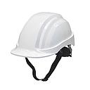 CASQUE DE CHANTIER AVEC BANDE ANTI TRANSPIRATION CERTIFIER EN BLANC (NGL)
