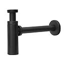 Siphon lavabo reglable moon type 200-250 noir mat - Izyapi 24 0015