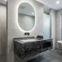 LAVABO + MIROIR ,1000x500x300mm AY04-100( )  (RITL) (2elmts) SANS BONDE