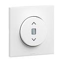 INTERRUPTEUR VOLET ROULANT 3 POSITIONS 10AX 250V ENC 1P 2MOD5-300V  MAT URBANO LEGRAND UB2610WH