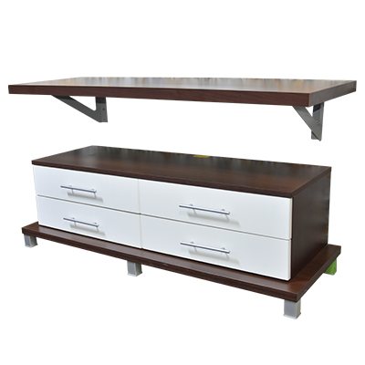 MEUBLE LAVABO SANS VASQUE N°8+N°9 (AYFR)