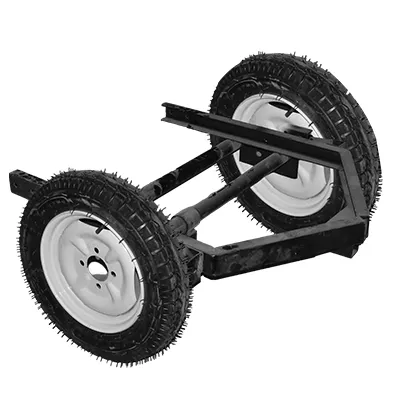 Chassis et pneus pour batteuse-vanneuse combinee 3050101097