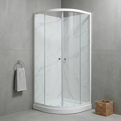 Cabine de douche en VERRE,800x800X1850MM angle uni E8116-1