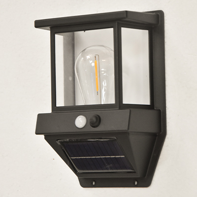LUMIERE MURALE SOLAIRE AVEC DETECTEUR  DE MOUVEMENT,1W NB-001
