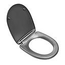 ABATTANT  POUR WC   DF102  BLACK MAT   AQUA