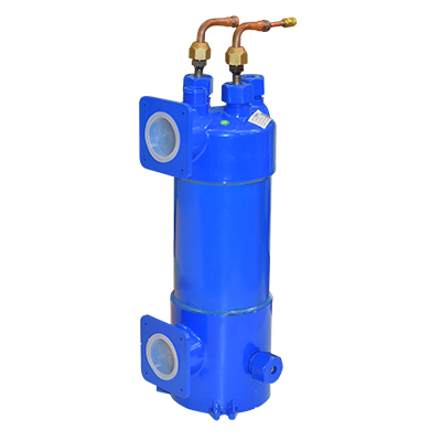 ACCESSOIRE POMPE A CHALEUR - CONDENSEUR BR ECHANGEUR DE CHALEUR A TUBE TITANE/ENTREE-SORTIE FILETAGE INTERNE 1.5" Ø9.52*0.6*7 M TUBE TITANE FILETE 801003-2111