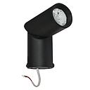 SPOT LED ROTATIF POUR MONTAGE SURFACE  7 W 4000 K AC 110-256 V 30 000h 500 LM,    Ø65 X H. 180 MM NOIRE 1050203927