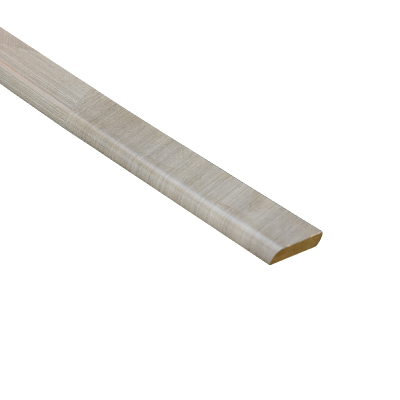 Plinthe Parquet flottant L 2400 x w 60 x T 12 mm color Ref 98010-1 glossy 2081102090