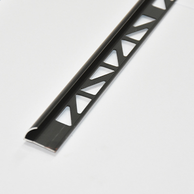 BAGUETTE D ANGLE EN ALU  Matte black L 2500xl25xH10mm CKK-06-Matte black