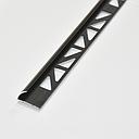 BAGUETTE D ANGLE EN ALU  Matte black L 2500xl25xH10mm CKK-06-Matte black