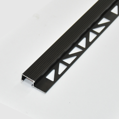 NEZ DE MARCHE EN ALU Matt black L2500xl400xH10mm STA-290