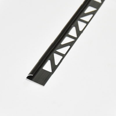 BAGUETTE D ANGLE EN ALU  Matte black  L2500X250X80MM CKK-04-