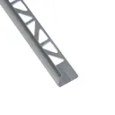 BAGUETTE D ANGLE EN ALU  Shiny silver L2500xl250xH10MM CKK-03