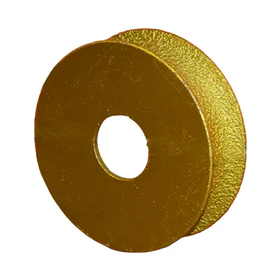 MEULE DE TRONCONNAGE POUR PIERRE MATIERE : ACIER 45# + SABLE DIAMANTE DIAMETRE : 75 MM DIAMETRE D'ALESAGE : 20 MM GRANULOMETRIE : 60 EPAISSEUR DE TRAVAIL : 20 MM 2010806056