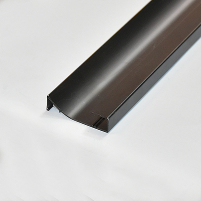 PLINTHE ALUMINIUM H.50X(L)2500 MM KC02/50 NOIR U987140