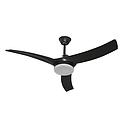 VENTILATEUR DE PLAFOND AVEC LUMIERE AC90-265V90W 52" (132 CM) YZ-F3-52-B+COM (NOIR)