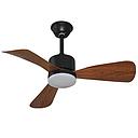 VENTILATEUR DE PLAFOND AVEC LUMIERE  AC90-265V 42W  36" (91 CM) YZ-F3-36-B+COM