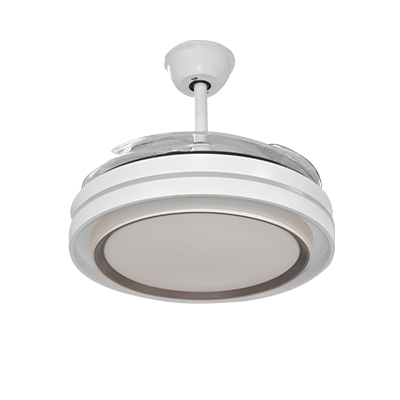 PLAFONNIER LED AVEC VENTILATEUR 64W 85-265V 50/60HZ ATTENUATION 3000-6500K +COMANDE   370