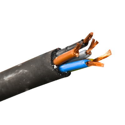 CABLE INDUSTRIEL FLEXIBLE NOIR  300/400V  5G2,50 H07RNF  (VTN) /M TURQUIE