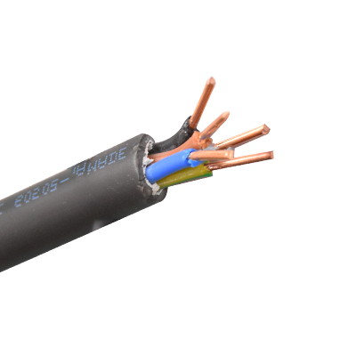 CABLE INDUSTRIEL RIGIDE NOIR 0,6/1KVA  5G2,50 N2XY  (VTN) TURQUIE