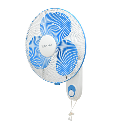 VENTILATEUR MURAL SANS COMMANDE 65W 230V AC50HZ 400mm 252107  1-Ph  TURBO 400 bajaj  (UE)