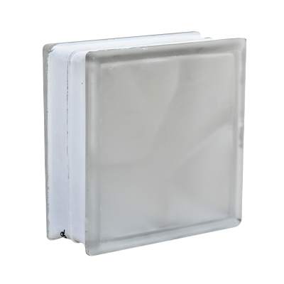 BRIQUE DE VERRE 19x19x8cm MISTY CLOUDY CLEAR PRIX NET