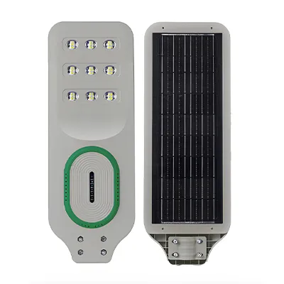 Lampadaire solaire CE IP65+ detecteur de mouvement + telecommande 150W 831lm panneau solaire 5V 22W 50000h 10000K 1050204043