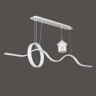 LUSTRE SUSPENDU 98W 3COULEURS 12183-1