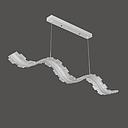 LUSTRE SUSPENDU LED 50W 3COULEURS 12318-1