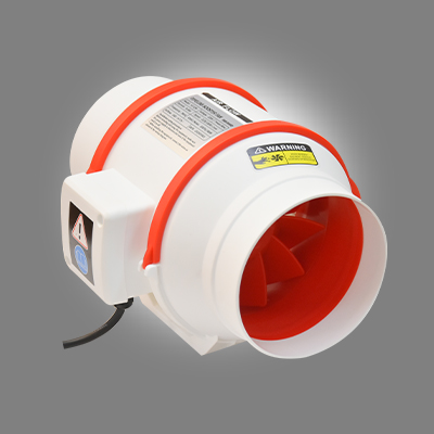 Ventilateur de conduit d'extraction 80W YJ-150 2220/2600r/min 50Hz 300Pa/38dB 540 (m3/h)
