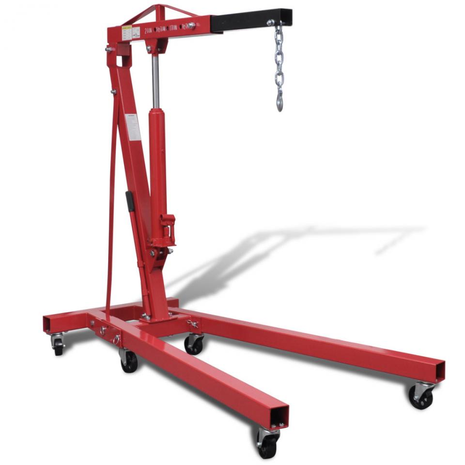 CHARIOT ELEVATEUR PLIABLE SUPER ROBUST 2T