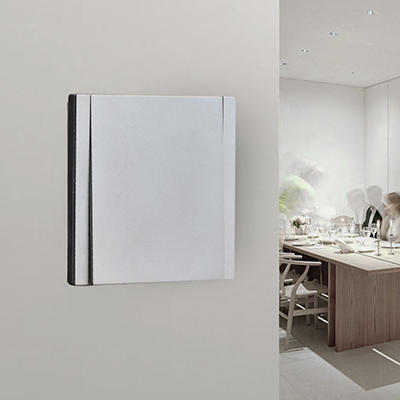 INTERRUPTEUR SIMPLE  ENCASTRABLE ULTRA-MINCE 10A, 230V~ TB / TB1 GRIS CLAIR 1050301002