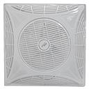 Ventilateur plafonnier avec LED 75W (60x60) 220-240V 50/60Hz +commande  VIN-1214  84145910